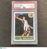 2013-14 Panini Hoops #167 Alexey Shved Signed Card AUTO PSA Slabbed Timberwolves