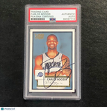 2005-06 Topps 1952 Style #130 Carlos Boozer Signed Card AUTO PSA Slabbed Jazz