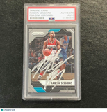 2016-17 Panini Prizm #100 Ramon Sessions Signed AUTO PSA Slabbed Hornets