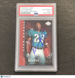 2005 Upper Deck Football #233 Ryan Moats Signed Card PSA Slabbed Auto Eagles