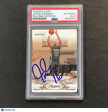 2009 Panini Rookie Prestige #166 James Johnson Signed Card Auto PSA Slabbed Bulls