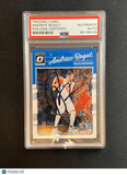 2016-17 Panini Donruss Optic #75 Andrew Bogut Signed Card AUTO PSA Slabbed Warri