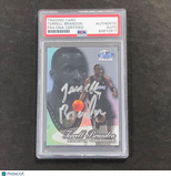 1998-99 Flair Showcase #3 Terrell Brandon  Signed Card Auto PSA Slabbed Timberwolves