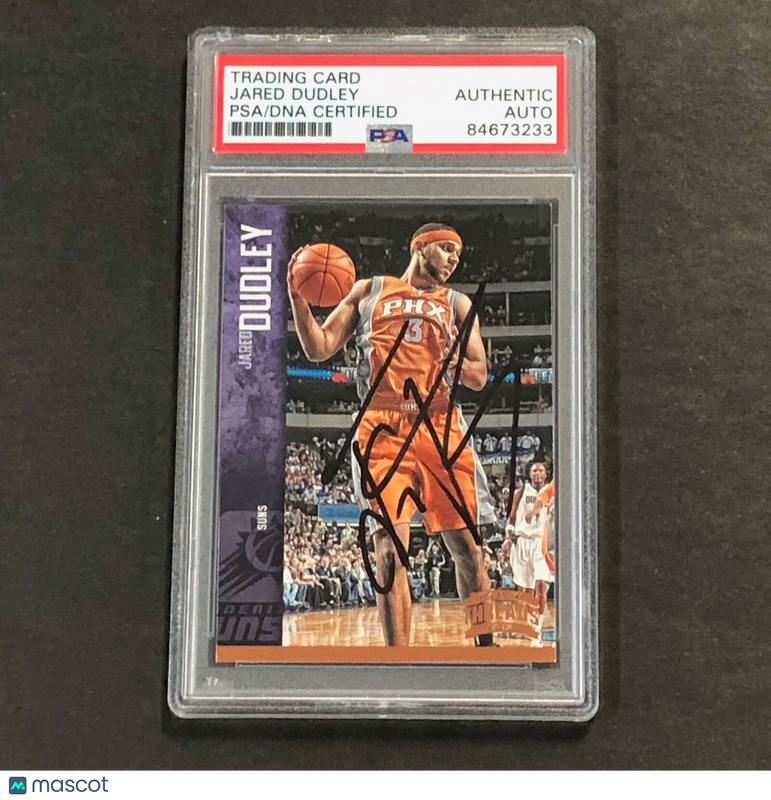 2012-13 Panini Threads #118 Jared Dudley Signed Card PSA Slabbed Suns