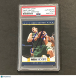 2012-13 NBA Hoops #225 Enes Kanter Signed Card AUTO PSA Slabbed Jazz