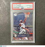 2006 Upper Deck #35 ERICK DAMPIER Signed Card AUTO PSA Slabbed Dallas Mavericks