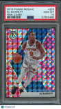2019-20 MOSAIC Pink Camo #229 RJ BARRETT PSA 10 RC Knicks