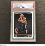 2014-15 NBA Hoops #289 Jarnell Stokes Signed Card AUTO PSA Slabbed Grizzlies