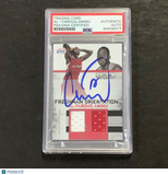 2010 Team Patches Rookies and Stars #74 Al Farouq Aminu Signed Card AUTO PSA/DNA