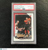 2018-19 NBA Hoops #224 Denzel Valentine Signed Card AUTO PSA Slabbed Bulls