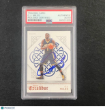 2015-16 Panini Excalibur #64 C.J. Miles Signed Card PSA Slabbed Pacers