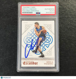 2015-16 Panini Excalibur #114 Nikola Vucevic Signed Card AUTO PSA Slabbed Magic