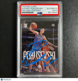 2020-21 Panini Chronicles Luminance #151 Aleksej Pokusevski Signed Card AUTO PSA