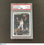 2014-15 NBA Hoops #150 John Henson Signed Card Auto PSA Slabbed Bucks