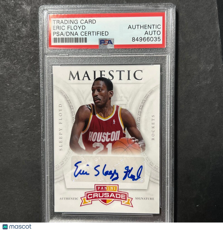 2013 Panini #93 Eric Sleepy Floyd Signed Card AUTO PSA Slabbed Rockets