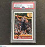 2013-14 NBA Hoops Panini #248 Zaza Pachulia Signed Card AUTO PSA Slabbed Bucks