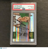 2009-10 Panini Studio #87 Luke Ridnour Signed Card AUTO PSA Slabbed Bucks