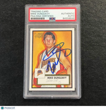 2005-06 Topps Basketball The 1952 Style#110 Mike Dunleavy Signed Card Auto PSA Slabbed Warriors