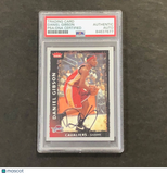2008-09 Fleer #27 Daniel Gibson Signed Card AUTO PSA Slabbed Cavaliers
