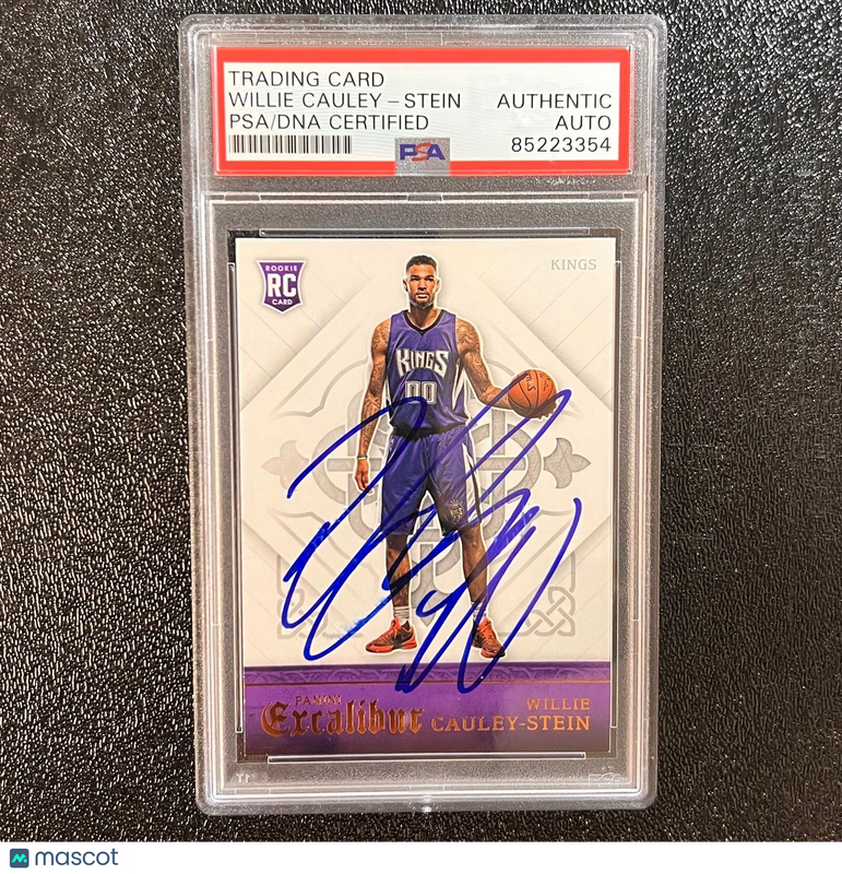 2015-16 Panini Excalibur #183 Willie Cauley-Stein Signed Card AUTO PSA Slabbed R
