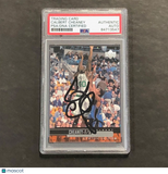 1998-99 Upper Deck #186 Calbert Cheaney Signed Card PSA Slabbed Celtics