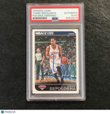 2014-15 NBA Hoops #149 Thabo Sefolosha Signed Card Auto PSA/DNA Slabbed Hawks