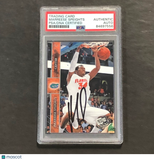 2007-08 PressPress Basketball #31 MARREESE SPEIGHTS Signed Card PSA Slabbed RC F
