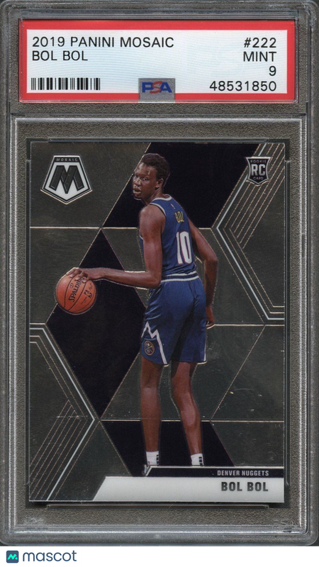 2019 Panini Mosaic #222 Bol Bol Mosaic PSA 9 Mint RC