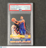 2010-11 Panini Donruss #57 Charlie Villanueva Signed Card AUTO PSA/DNA Slabbed P