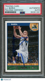 2013-14 NBA Hoops #132 JJ Barea Signed Card AUTO PSA/DNA Slabbed Timberwolves
