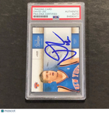 2009-10 Panini Studio #96 David Lee Signed Card AUTO PSA Slabbed Knicks