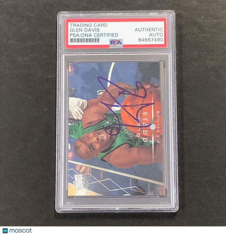 2008-09 Upper Deck #8 Glen Davis Signed Card AUTO PSA Slabbed Boston Celtics