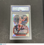 Trae Young 2021-22 Panini Prizm Basketball#26 Signed Card PSA Autographed