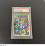 2018-19 Panini Donruss Optic#145 Karl-Anthony Towns Signed Card PSA Timberwolves