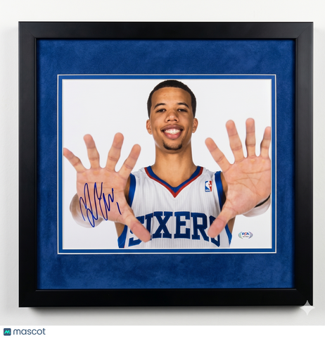 Michael Carter-Williams Philadelphia 76ers Signed 11x14 Custom Framed Photo