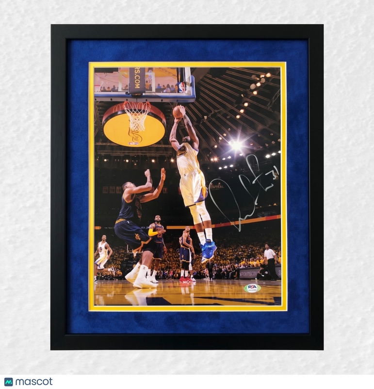 Festus Ezeli Golden State Warriors Signed 11x14 Custom Framed Photo PSA