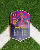 Lamine Yamal Officially Licensed 2025-26 Kartestika Soccer Card