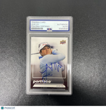 Upper Deck Portfolio#!81 Lilia Vu Signed Card PSA Autographed