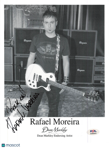 Rafael Moreira Signed 8x12 Photo PSA Autographed