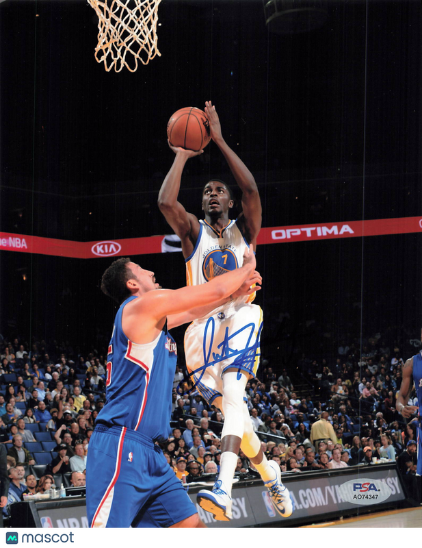 Justin Holiday Signed 8x10 Photo PSA Golden State Warriors