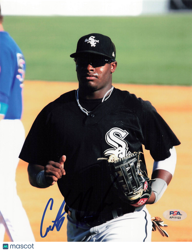 Courtney Hawkins Chicago White Sox Signed 8x10 Photo PSA