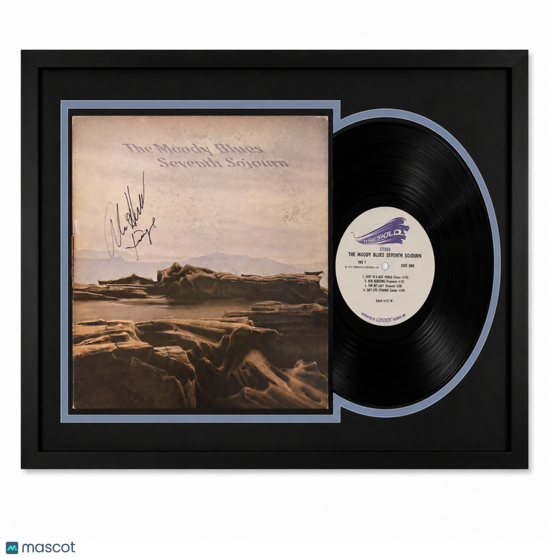 Alan Hewitt Signed Seventh Sojourn Customed Framed Vinyl PSA Album Auth