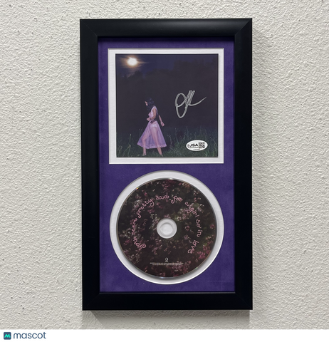 Olivia Rodrigo Signed You Seem Pretty Sad for a Girl So in Love Framed CD JSA