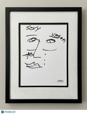 Sexy Vegan Signed 8x10 Custom Framed Photo PSA Autographed