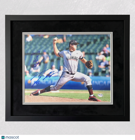 Tyler Kolek All-America Baseball Signed 11x14 Custom Framed Photo PSA