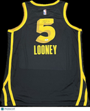 Kevon Looney Signed Jersey PSA Golden State Warriors Autographed