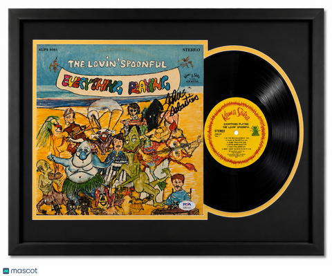 John Sebastian Signed Everything Playing Framed Vinyl PSA