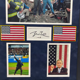 George W. Bush Signed Cut Framed 9/11 JSA Autographed 16x24"