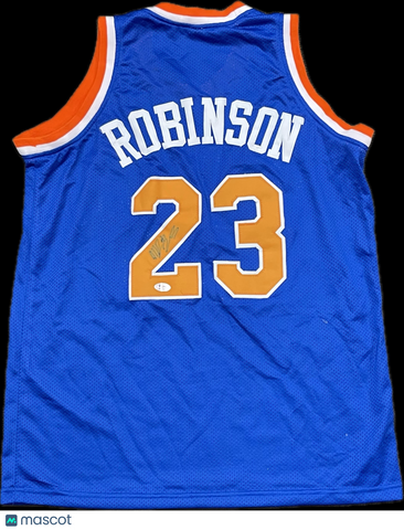 Mitchell Robinson Signed Jersey PSA New York Knicks Autographed