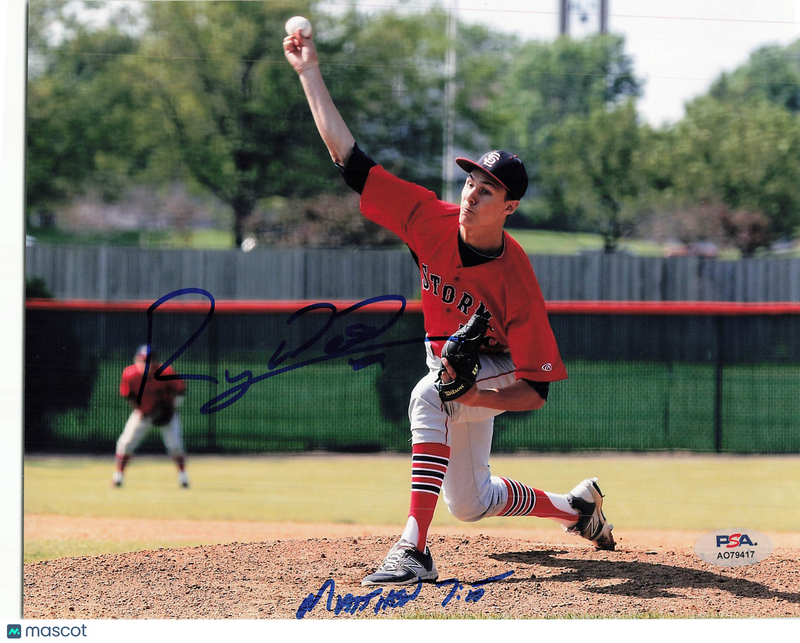 Ryan Weiss Lake Elsinore Storm Signed 8x10 Photo PSA